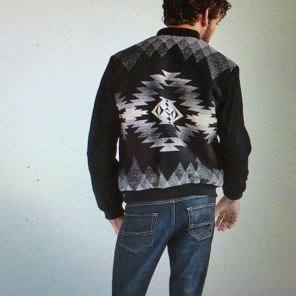 pendleton papago park wool bomber